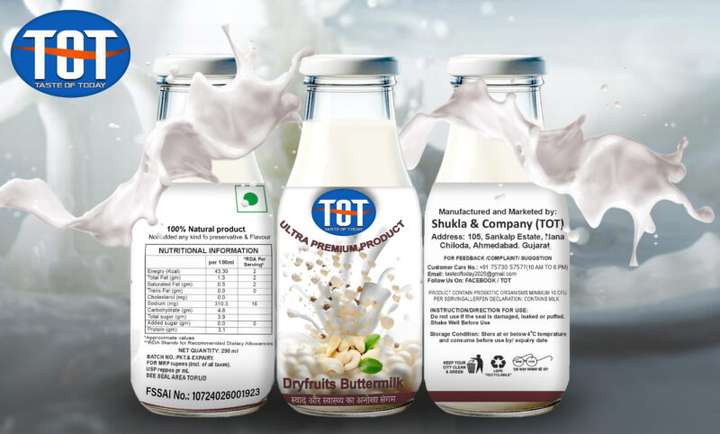 Butter milk dryfruits